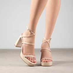 RAID Idana Platform Sandal In Nude 10 RAID Idana Platform Sandal In Nude -Chic Shoes Shop Idana Nude 3