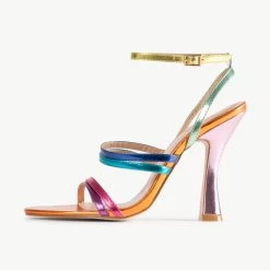 RAID Inesse Strappy Heel In Multi -Chic Shoes Shop Inesse Multi 4