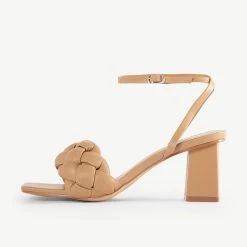 RAID Jaelyn Block Heel Sandal In Nude 11 RAID Jaelyn Block Heel Sandal In Nude -Chic Shoes Shop Jaelyn Beige 4