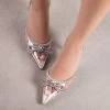 RAID Josefine Heel In Silver Metallic -Chic Shoes Shop Josephine Silver 2