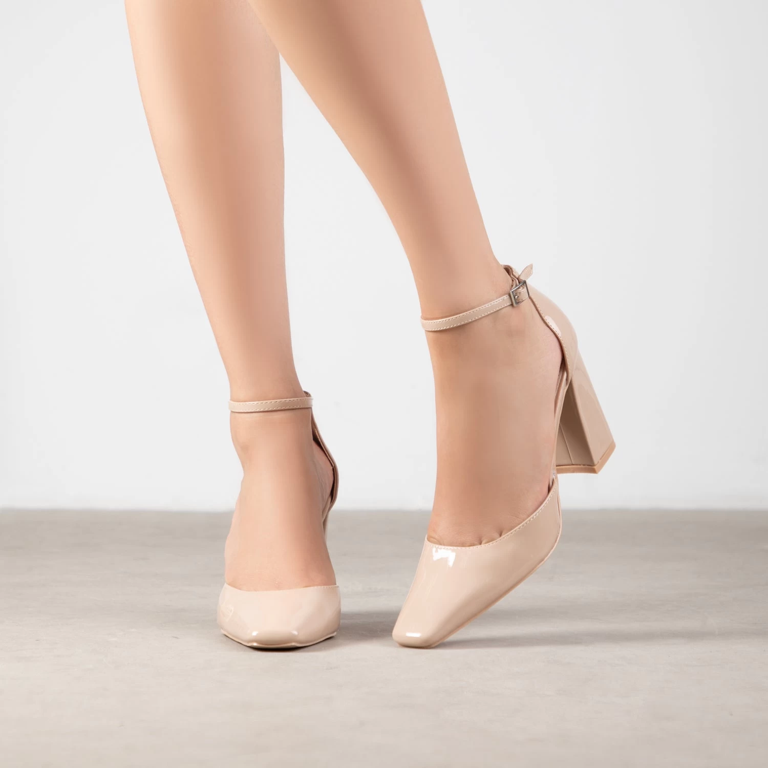 RAID Joycee Block Heels In Nude 4 RAID Joycee Block Heels In Nude - Image 2