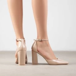 RAID Joycee Block Heels In Nude 10 RAID Joycee Block Heels In Nude -Chic Shoes Shop Joycee Nude 4