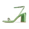 RAID Julina Block Heels In Green 1 RAID Julina Block Heels In Green -Chic Shoes Shop Julina Green 1