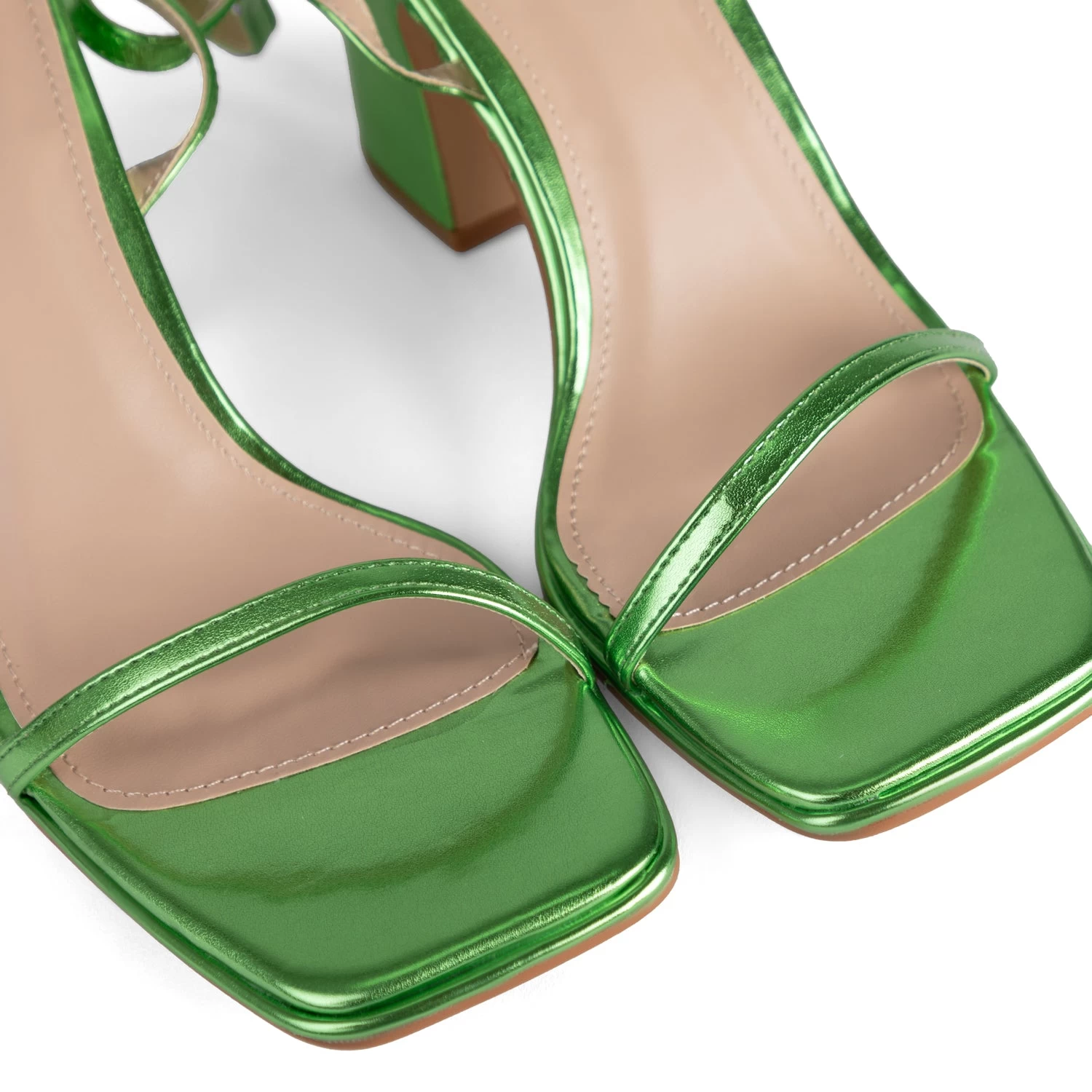 RAID Julina Block Heels In Green 7 RAID Julina Block Heels In Green - Image 5