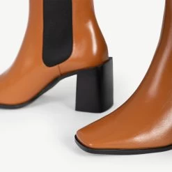 RAID Kennedi Ankle Boot In Tan -Chic Shoes Shop Kennedi Tan 5