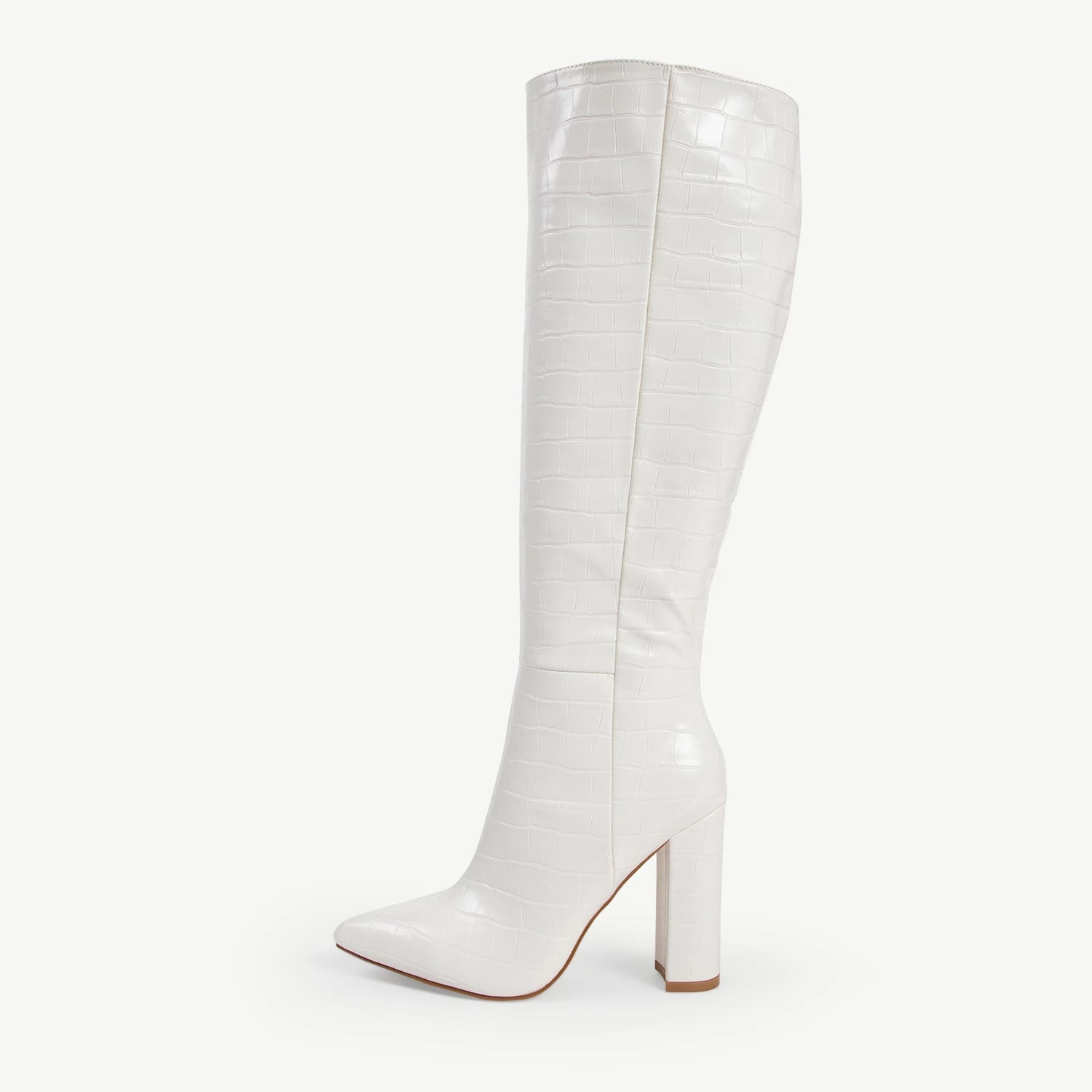 RAID Kennedia Long Boot In White 7 RAID Kennedia Long Boot In White - Image 5