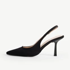 RAID Kylee Slingback In Black -Chic Shoes Shop Kylee Black 4