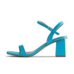 RAID Lilac Block Heeled Sandal In Blue -Chic Shoes Shop Lilac Blue db1e69e0 880a 4915 b0b4 066ac75b495e