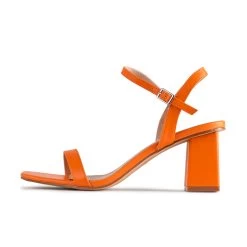 RAID Lilac Block Heeled Sandal In Orange 13 RAID Lilac Block Heeled Sandal In Orange -Chic Shoes Shop Lilac Orange 553b37bb 3213 4724 a301 e79fdcec1cab