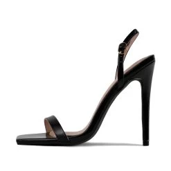 RAID Meryn Heeled Sandal In Black -Chic Shoes Shop Meryn Black