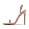 RAID Meryn Heeled Sandal In Nude