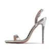 RAID Meryn Heeled Sandal In Silver -Chic Shoes Shop Meryn Silver 7e6c04c9 c6fb 4d13 90a3 7dd7b1273c11