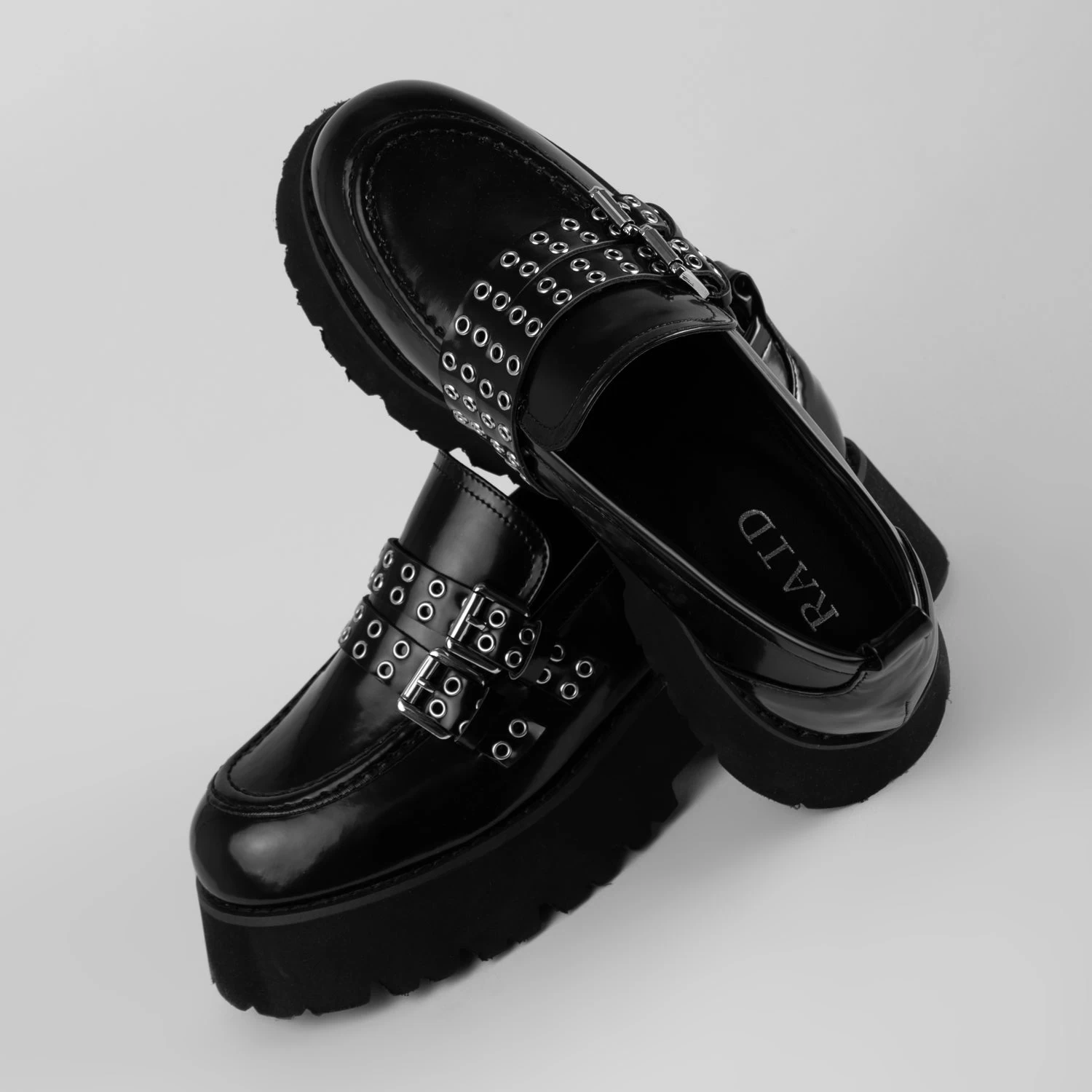RAID Mitali Loafers In Black 7 RAID Mitali Loafers In Black - Image 5