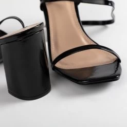 RAID Molika Block Heeled Sandal In Black -Chic Shoes Shop Molika Black 4
