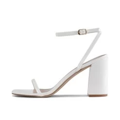RAID Molika Block Heeled Sandal In White -Chic Shoes Shop Molika White 5 46ad24a2 5b95 4c82 a233 93cfa601ff45