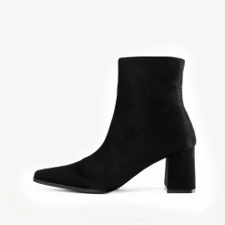 RAID Mollie Ankle Boot In Black Suede