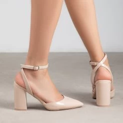 RAID Neima Block Heel Pumps In Nude 11 RAID Neima Block Heel Pumps In Nude -Chic Shoes Shop Neima Nude 3