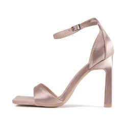 RAID Nethra Heeled Sandal In Nude Satin -Chic Shoes Shop Nethra Nude 5 287c0f51 a784 4ffa ba6f 149443d0128f