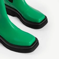 RAID Newport Ankle Boot In Green -Chic Shoes Shop Newport Green 6