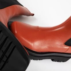 RAID Newport Ankle Boot In Rust -Chic Shoes Shop Newport Rust 5