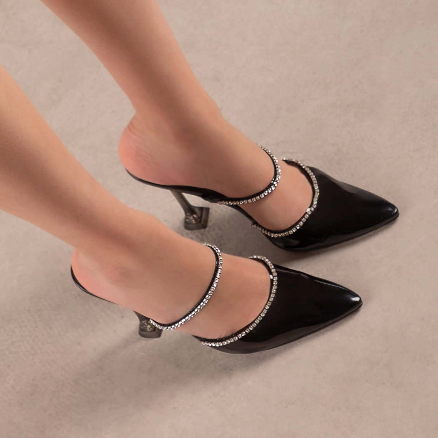 RAID Odalys Perspex Mule In Black 5 RAID Odalys Perspex Mule In Black - Image 3