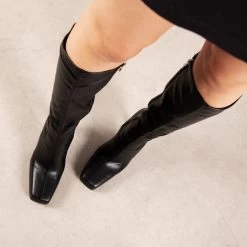 RAID Ozelia Long Boot In Black -Chic Shoes Shop Ozelia Black 3