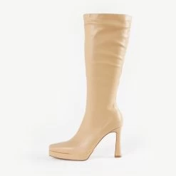 RAID Ozelia Long Boot In Nude