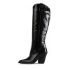 RAID Portland Long Boot In Black Snake