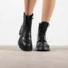 RAID Prestone Chunky Ankle Boot In Black -Chic Shoes Shop Preston Black 1