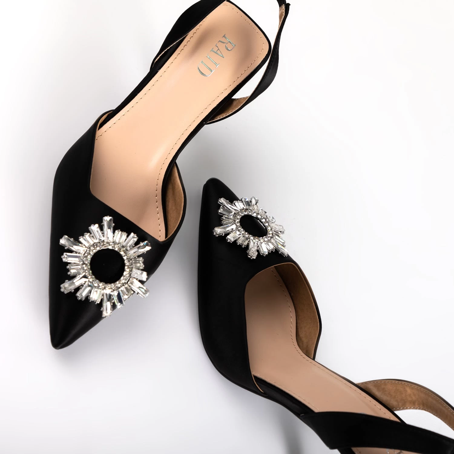 RAID Punam Heeled Slingback In Black 7 RAID Punam Heeled Slingback In Black - Image 5