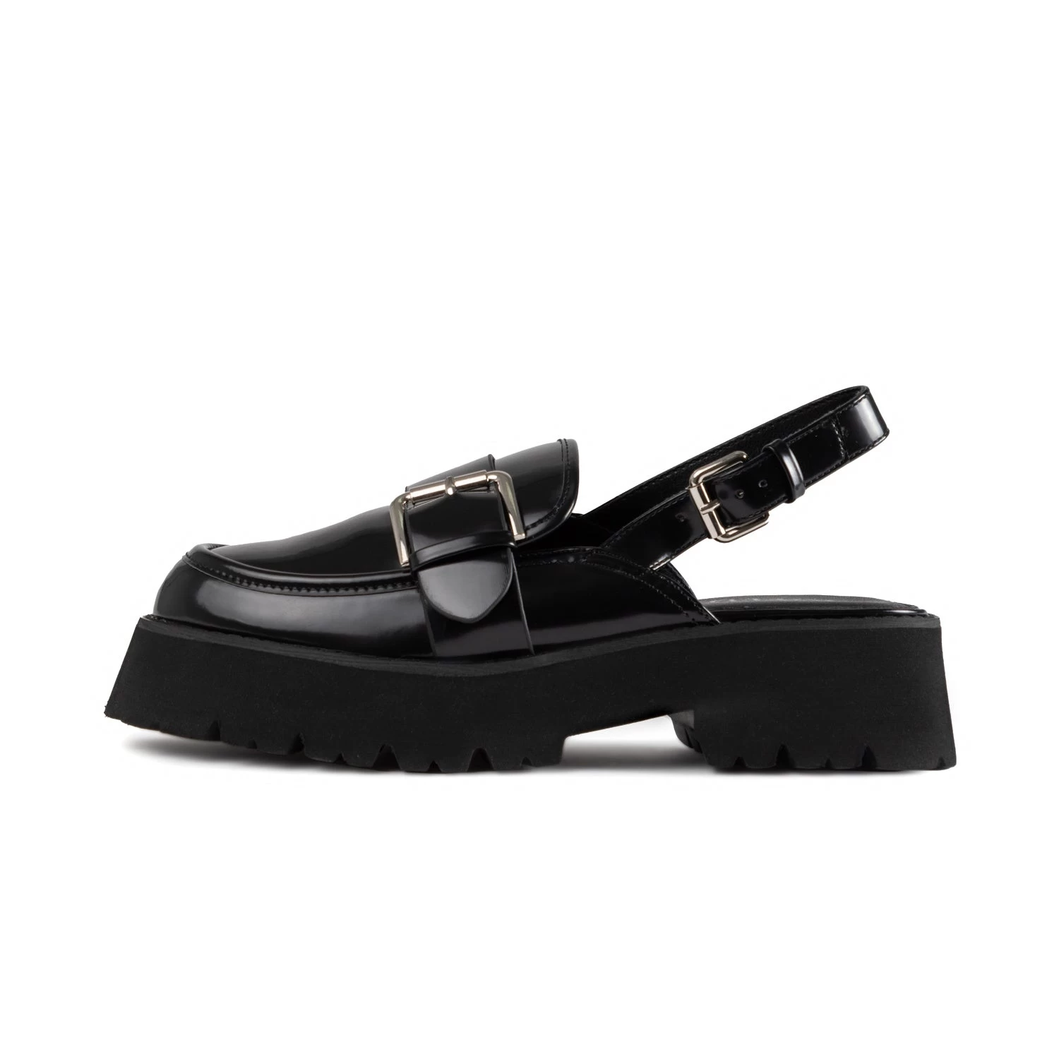 RAID Radiant Loafer Slingback In Black 8 RAID Radiant Loafer Slingback In Black - Image 6