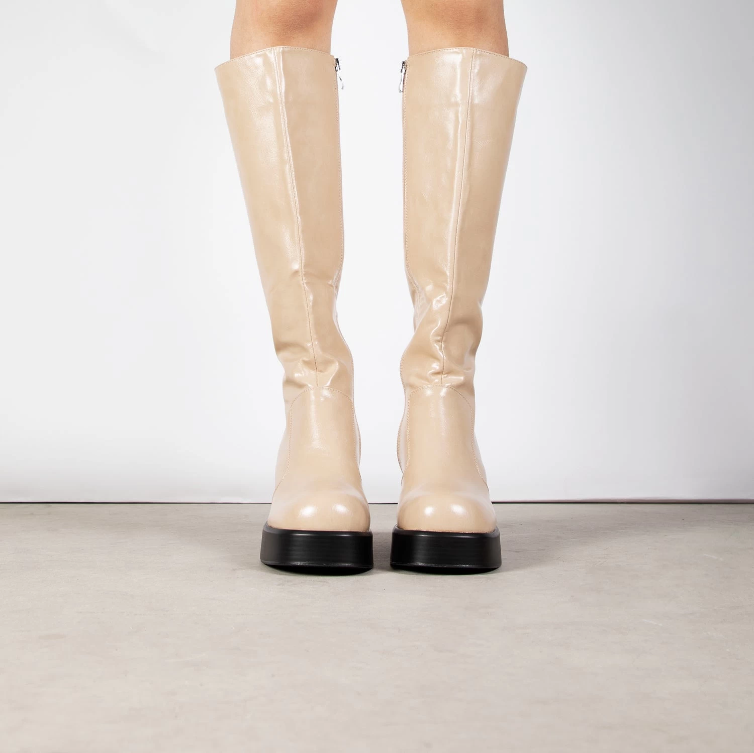 RAID Raewyn Long Boot In Nude 5 RAID Raewyn Long Boot In Nude - Image 3