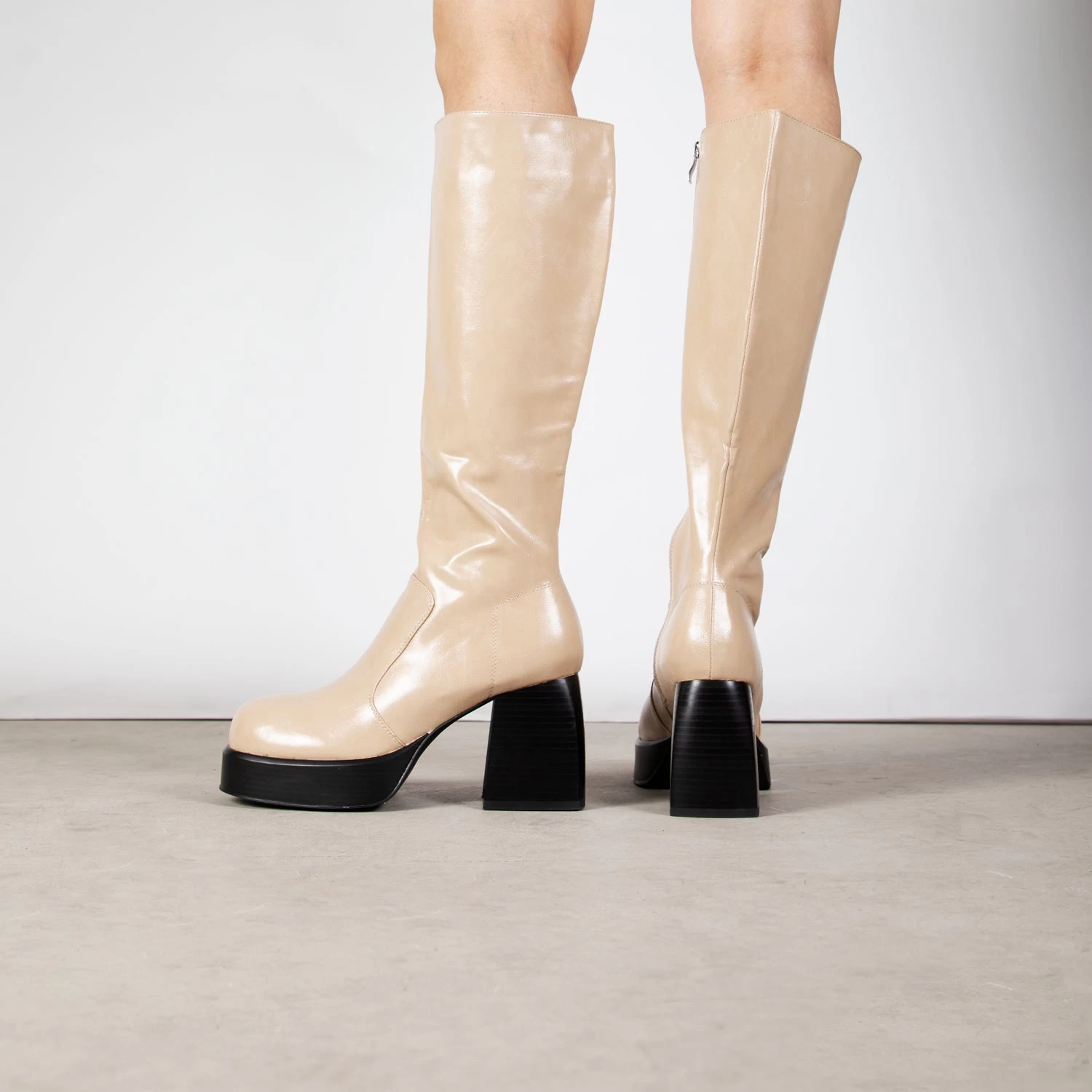 RAID Raewyn Long Boot In Nude 4 RAID Raewyn Long Boot In Nude - Image 2
