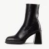 RAID Raffety Block Heeled Ankle Boot In Black -Chic Shoes Shop Raffety Black 4