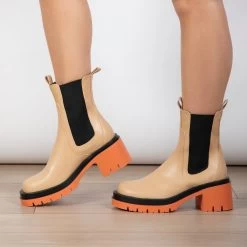 RAID Region Ankle Boot In Camel