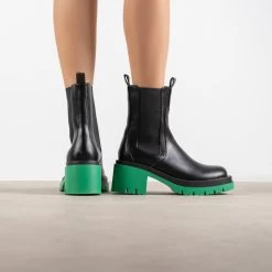RAID Region Ankle Boot In Green 12 RAID Region Ankle Boot In Green -Chic Shoes Shop Region green 3
