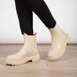 RAID Reyan Ankle Boot In Ecru 14 RAID Reyan Ankle Boot In Ecru -Chic Shoes Shop Reyan Ecru 2