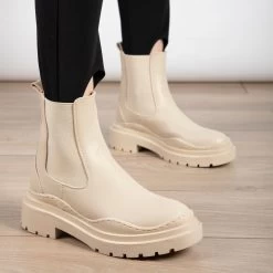 RAID Reyan Ankle Boot In Ecru 13 RAID Reyan Ankle Boot In Ecru -Chic Shoes Shop Reyan Ecru 3