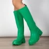 RAID Ryder Chunky Long Boot In Green -Chic Shoes Shop Ryder Green 1 bedbeefe 3264 456e 923a 9b4878a2701a