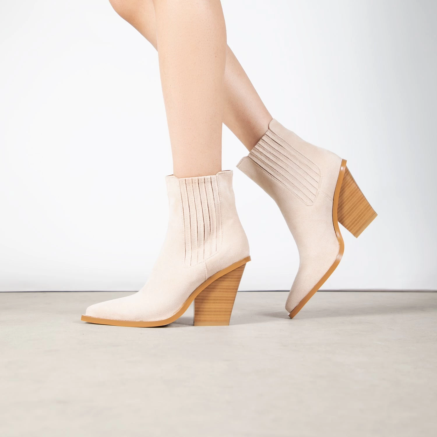 RAID Scorpio Ankle Boot In Nude 4 RAID Scorpio Ankle Boot In Nude - Image 2