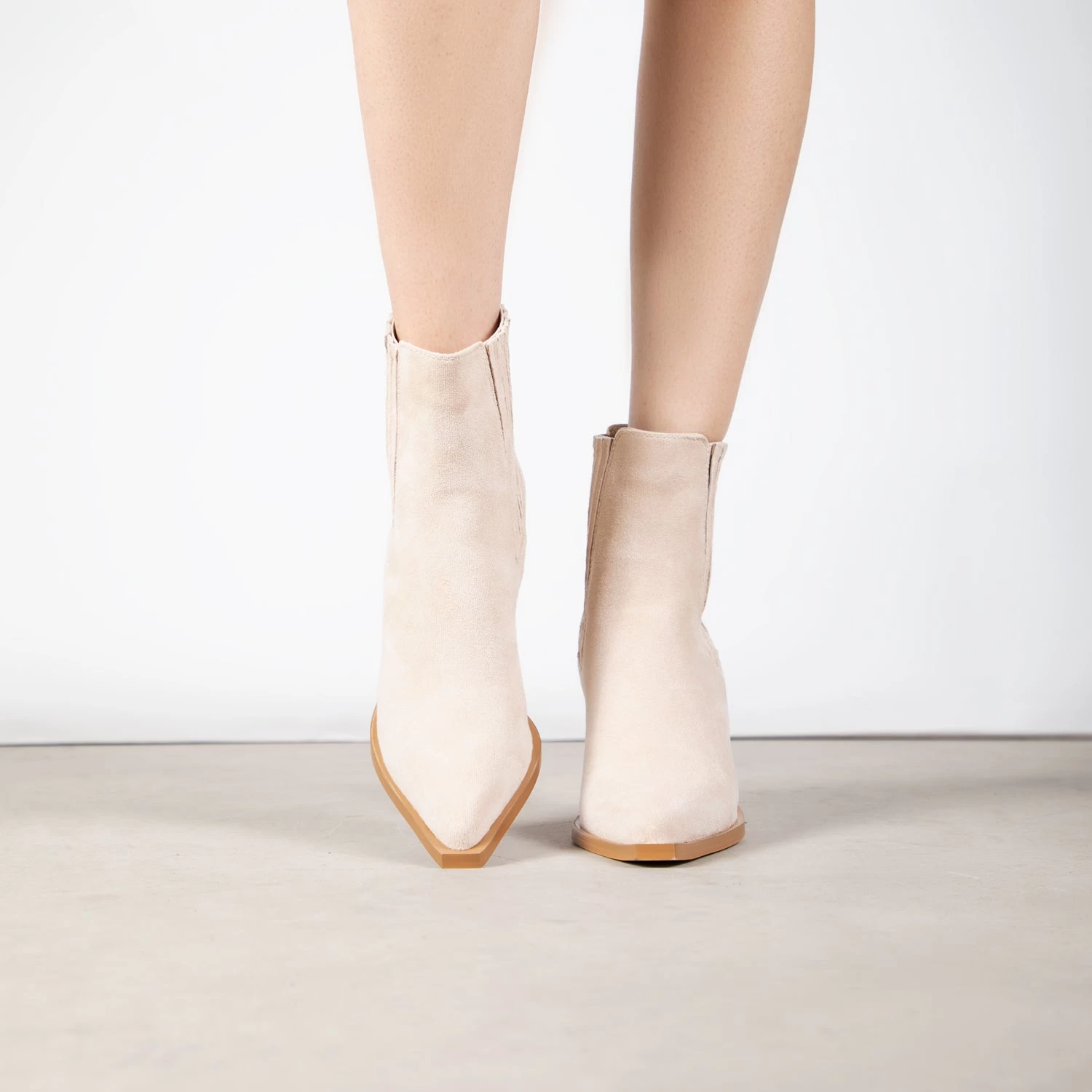 RAID Scorpio Ankle Boot In Nude 5 RAID Scorpio Ankle Boot In Nude - Image 3