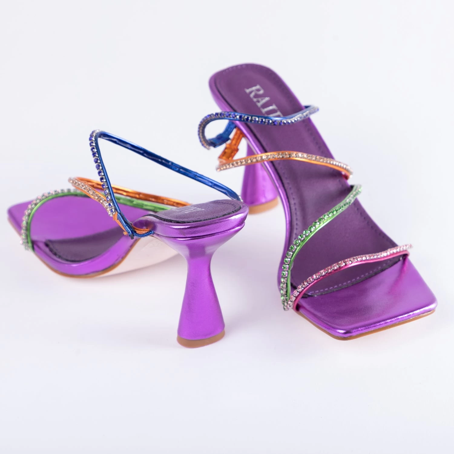 RAID Seanna Heeled Mule In Purple 7 RAID Seanna Heeled Mule In Purple - Image 5