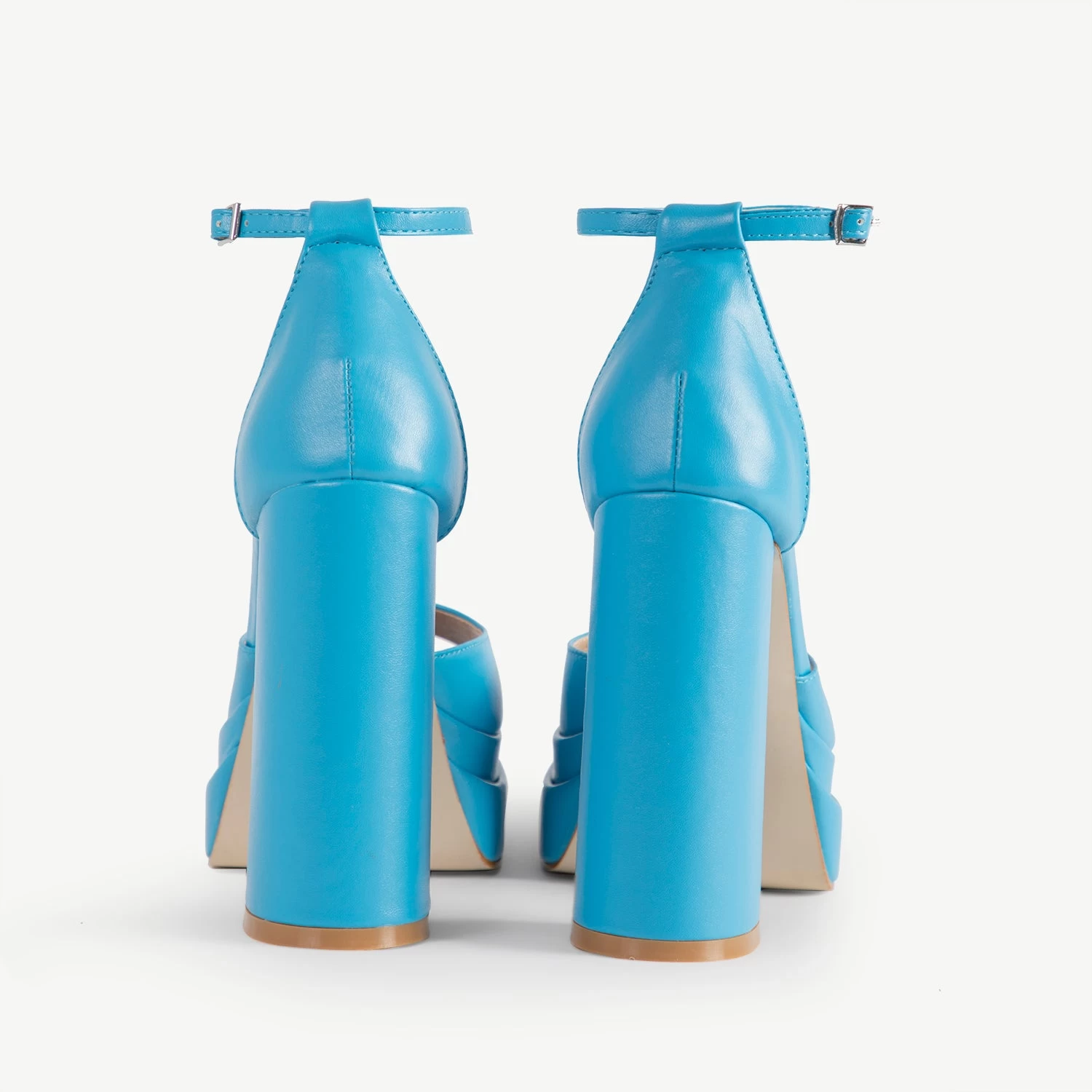 RAID Sheryl Platform Heel In Blue 7 RAID Sheryl Platform Heel In Blue - Image 5