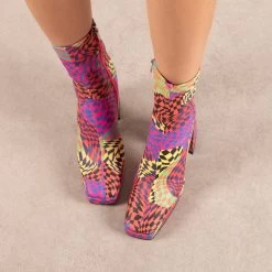 RAID Silonna Ankle Boot In Multi -Chic Shoes Shop Silonna Multi 2 033a0d9f f501 4304 bc52 90b7c47026d9