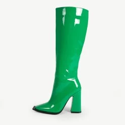 RAID Sphere Long Boot In Green -Chic Shoes Shop Sphere Green 4