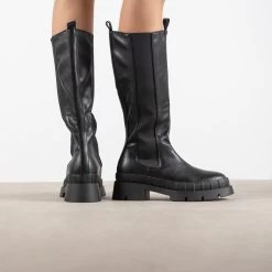 RAID Tinker Chunky Long Boot In Black -Chic Shoes Shop Tinker Black 1 9e2443c4 10d5 46b1 9555 4377fa33040e
