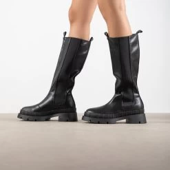 RAID Tinker Chunky Long Boot In Black