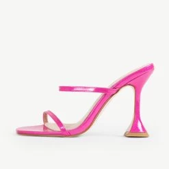 RAID Treesa Heeled Mule In Pink -Chic Shoes Shop Treesa Pink 4