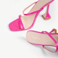 RAID Treesa Heeled Mule In Pink -Chic Shoes Shop Treesa Pink 5