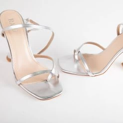 BEBO Trevia Sandal In Silver 12 BEBO Trevia Sandal In Silver -Chic Shoes Shop Trevia Silver 4